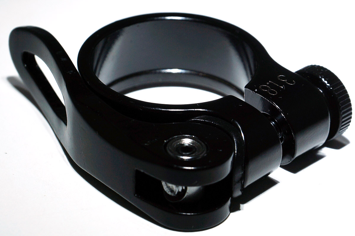 Зажим подседельного штыря KC-88 31,8mm,черный